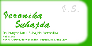 veronika suhajda business card